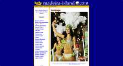 Desktop Screenshot of madeira-island.com