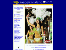 Tablet Screenshot of madeira-island.com